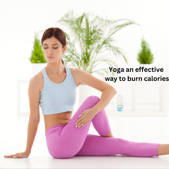 yoga, burn calorie