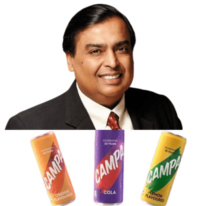 Mukesh Ambani , Campa cola