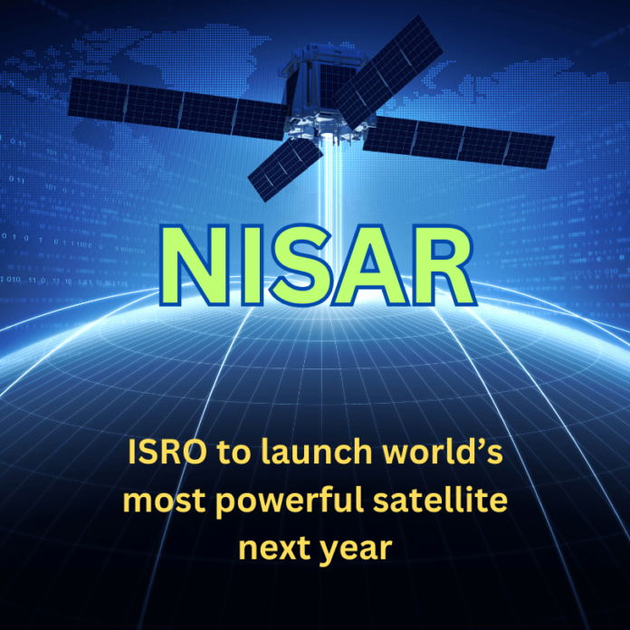 NISAR , ISRO , Space X ,