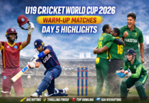 U19 Cricket World Cup 2026 Warm-Up Day 5 U19 Cricket World Cup 2026 Warm-Up Day 5