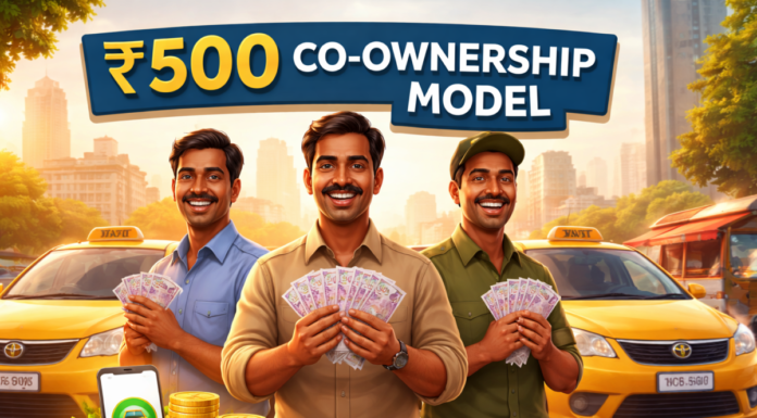 Bharat Taxi ₹500 Co-Ownership Model: How Drivers Become Stakeholders in India’s Ride-Hailing Revolution Bharat Taxi ₹500 Co-Ownership Model How Drivers Become Stakeholders in India’s Ride-Hailing Revolution
