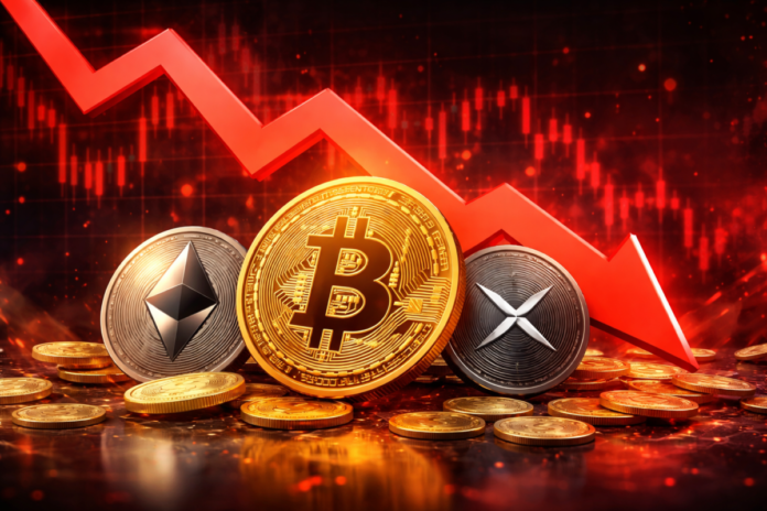 Crypto Market Crash Bitcoin, Ethereum & XRP Slide Amid Selling Pressure Crypto Market Crash Bitcoin, Ethereum & XRP Slide Amid Selling Pressure