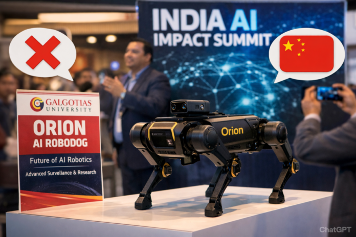 Galgotias University Robodog Controversy at AI Summit Full Explanation Galgotias University Robodog Controversy at AI Summit Full Explanation