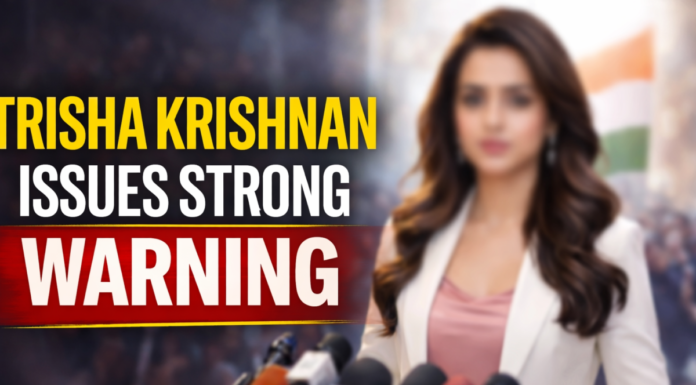 Trisha Krishnan Issues Strong Warning Against Disrespectful Remarks | Tamil Cinema News Trisha Krishnan Issues Strong Warning Against Disrespectful Remarks Tamil Cinema News