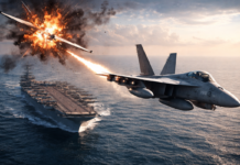 U.S. Shoots Down Iranian Drone Near Aircraft Carrier U.S. Shoots Down Iranian Drone Near Aircraft Carrier