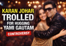 Karan Johar Trolled for Hugging Yami Gautam Amid Dhurandhar 2 Success Karan Johar Trolled for Hugging Yami Gautam Amid Dhurandhar 2 Success