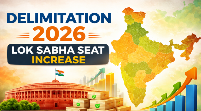 Delimitation 2026 Explained: Lok Sabha Seat Increase & State Impact Delimitation 2026 Explained Lok Sabha Seat Increase & State Impact