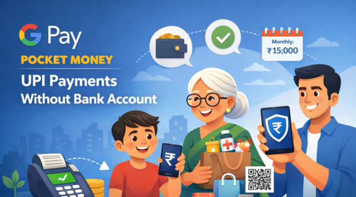 GPay Pocket Money Feature: UPI Payments Without Bank Account Explained GPay Pocket Money Feature UPI Payments Without Bank Account Explained