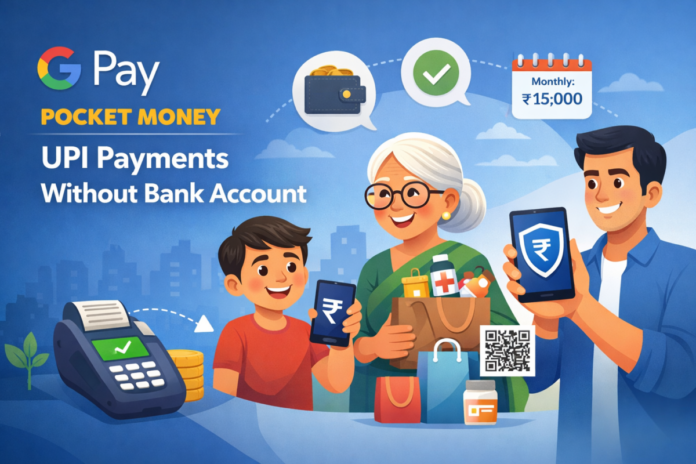 GPay Pocket Money Feature UPI Payments Without Bank Account Explained GPay Pocket Money Feature UPI Payments Without Bank Account Explained