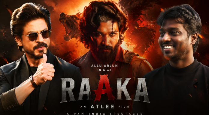 Raaka Movie: Shah Rukh Khan Praises Allu Arjun & Atlee’s Upcoming Pan-India Blockbuster Raaka Movie Shah Rukh Khan Praises Allu Arjun & Atlee’s Upcoming Pan-India Blockbuster
