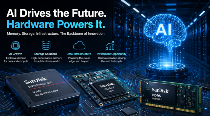 Sandisk Joins Nasdaq-100: AI Boom Driving Hardware Stock Growth Sandisk Joins Nasdaq-100 AI Boom Driving Hardware Stock Growth