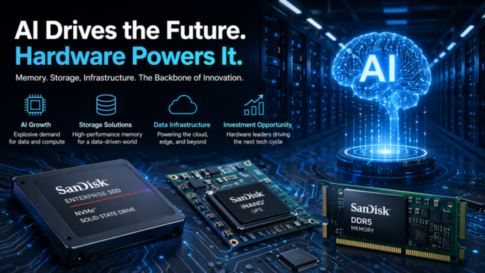 Sandisk Joins Nasdaq-100 AI Boom Driving Hardware Stock Growth Sandisk Joins Nasdaq-100 AI Boom Driving Hardware Stock Growth