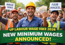 UP Labour Wage Hike 2026: New Minimum Salary Rates After Noida Protests UP Labour Wage Hike 2026 New Minimum Salary Rates After Noida Protests