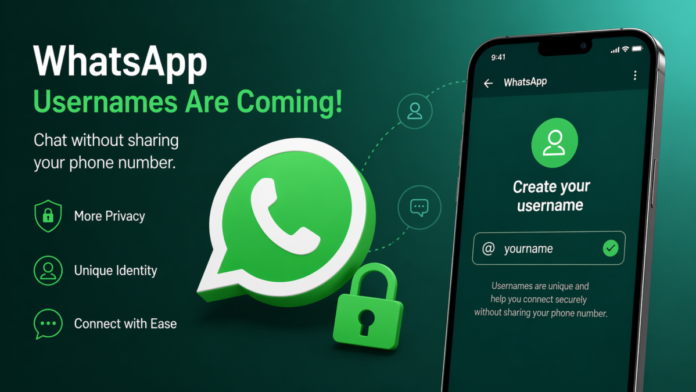 WhatsApp Username Feature Chat Without Sharing Phone Numbers WhatsApp Username Feature Chat Without Sharing Phone Numbers
