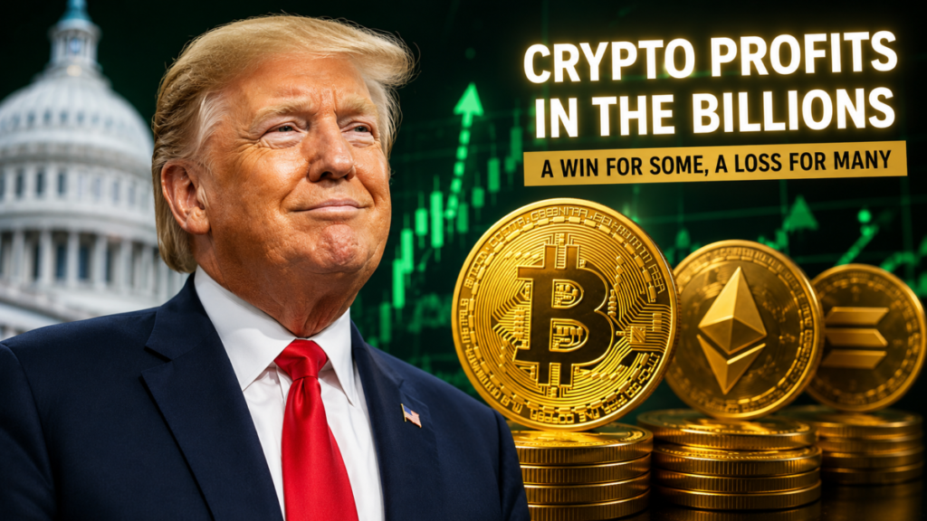 How Donald Trump Made Billions From Crypto While Many Investors Lost Money