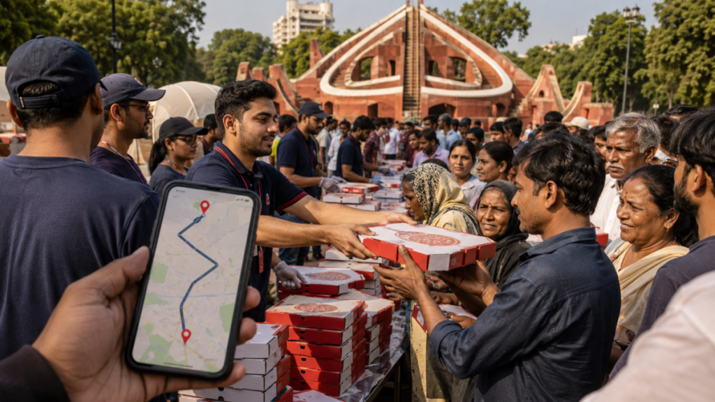 Nagaland Man Donates 150 Pizzas Worth ₹68,000 to Protesters at Jantar Mantar