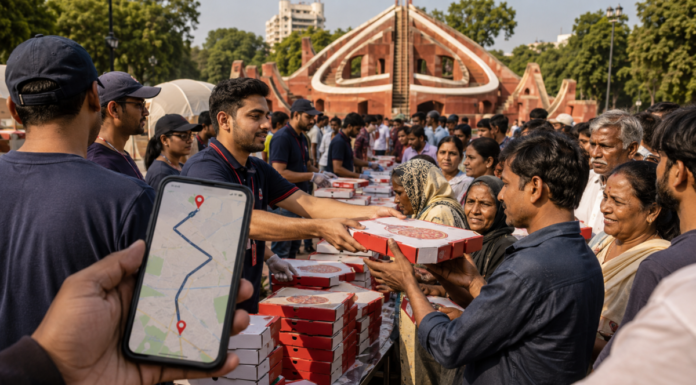 Nagaland Man Donates 150 Pizzas Worth ₹68,000 to Protesters at Jantar Mantar Nagaland Man Donates 150 Pizzas Worth ₹68,000 to Protesters at Jantar Mantar