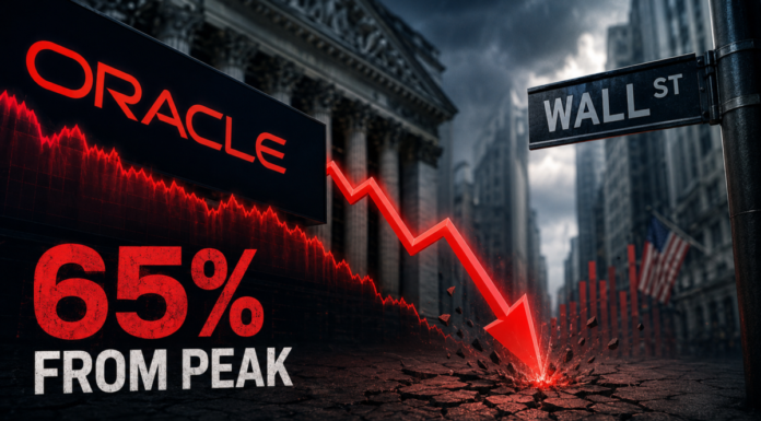 Oracle Shares Crash 65%: Why the AI Giant Lost Wall Street’s Confidence Oracle Shares Crash 65% Why the AI Giant Lost Wall Street's Confidence