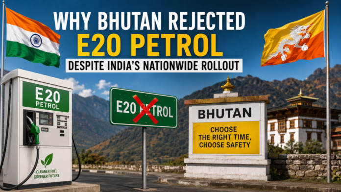Why Bhutan Rejected India's E20 Petrol Rollout Everything You Need to Know Why Bhutan Rejected India's E20 Petrol Rollout Everything You Need to Know